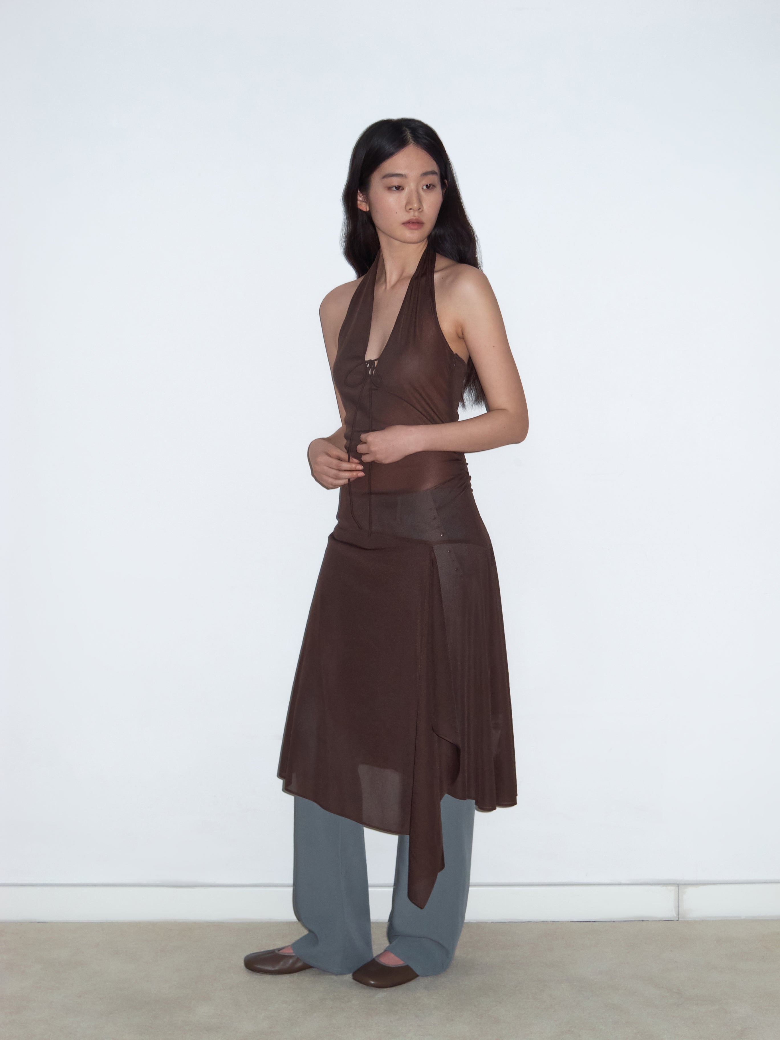 Hailey Halter Dress