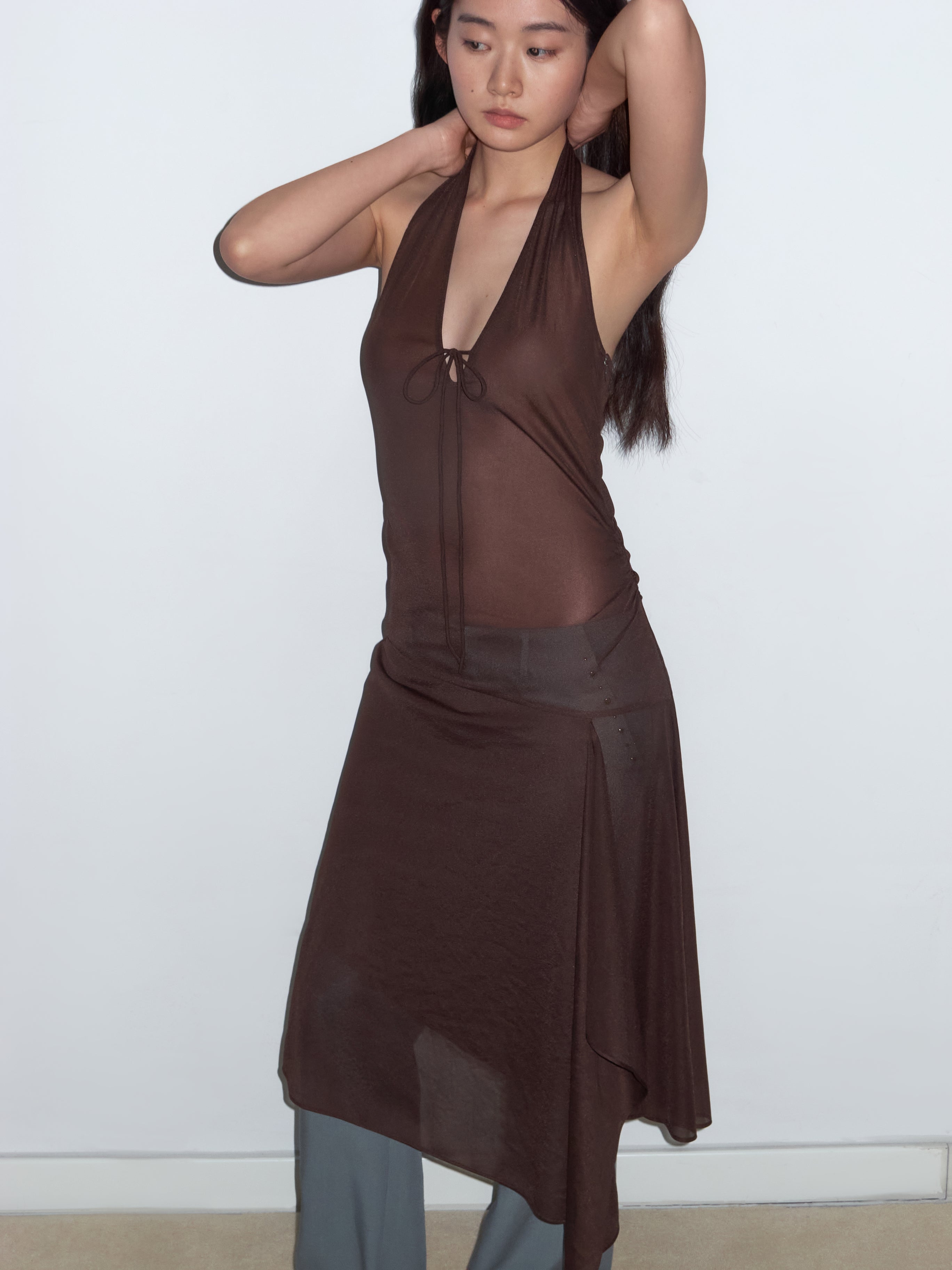 Hailey Halter Dress